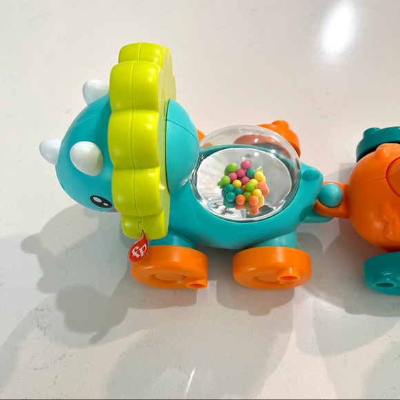 Fisher Price Paradise Pals Dino Choo Choo Trio - Picture 8 of 11